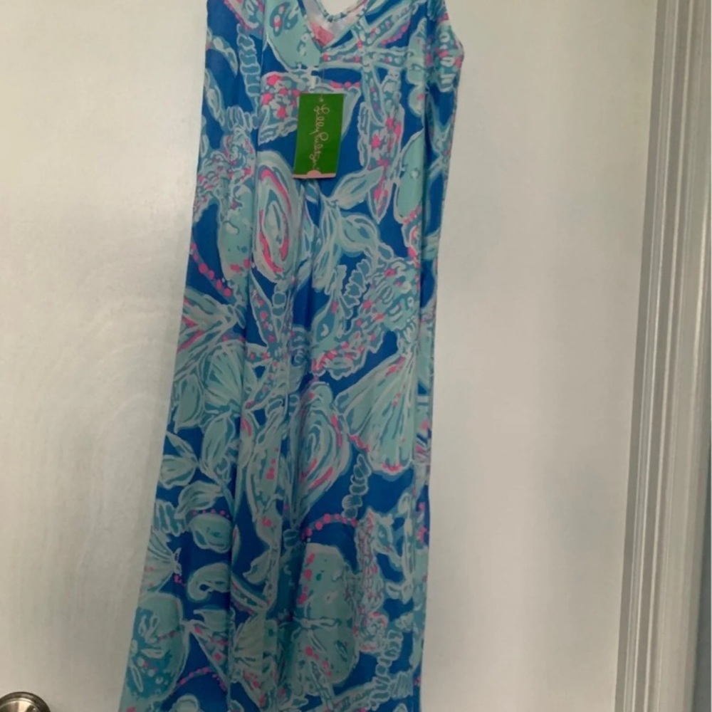 Lilly Pulitzer Size S Clara Dress Into the blue
